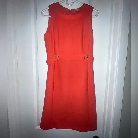 Tory Burch women’s orange sleeveless dress - Picture 1 of 5